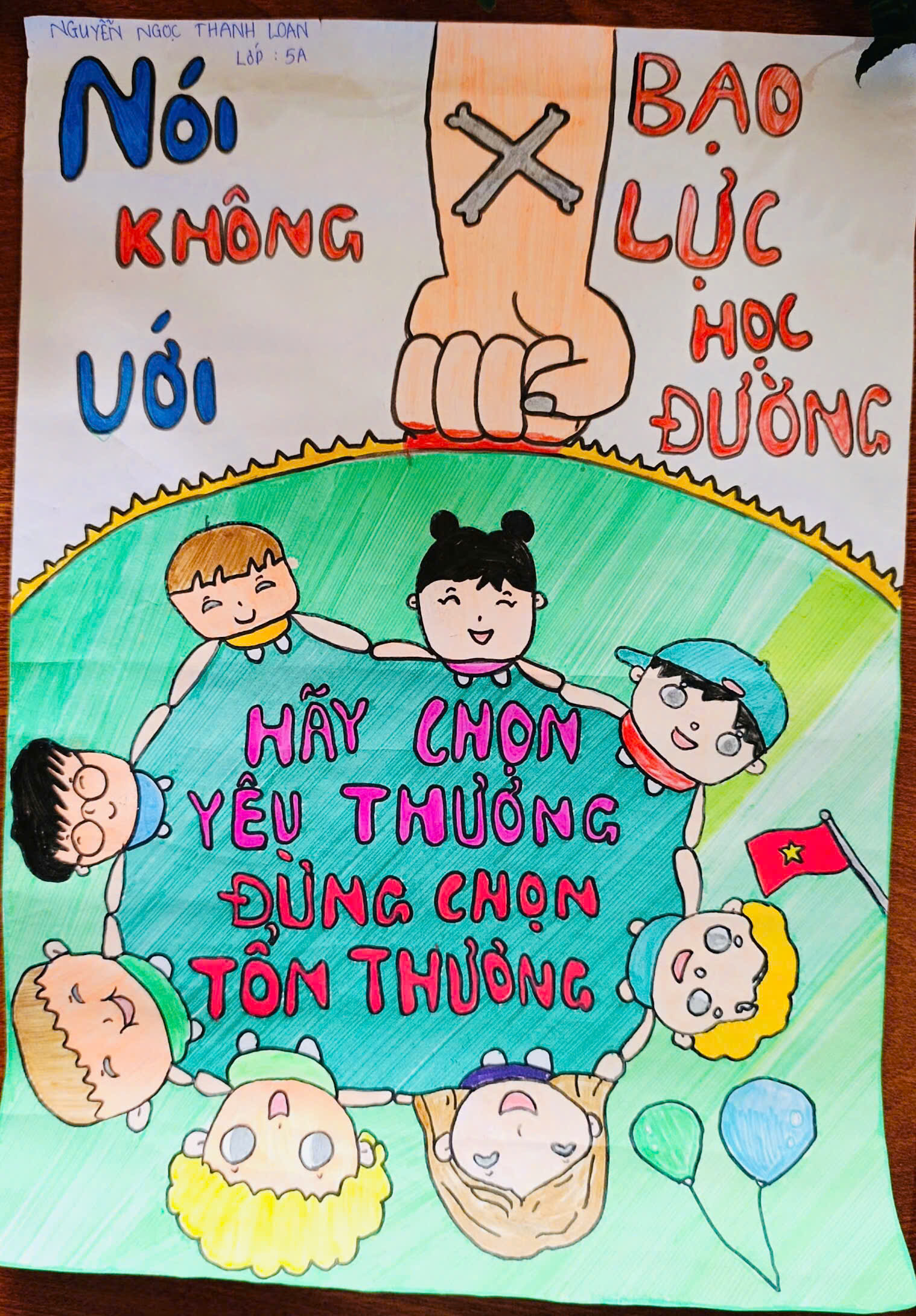CUỘC THI ” SÁNG KIẾN BẢO ĐẢM TRẬT TỰ VỀ PHÒNG CHỐNG BẠO LỰC HỌC ĐƯỜNG NĂM 2026!”